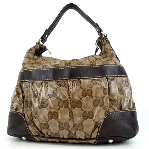 Beautiful Authentic GUCCI GG Crystal One Shoulder Bag - Picture 2 of 11